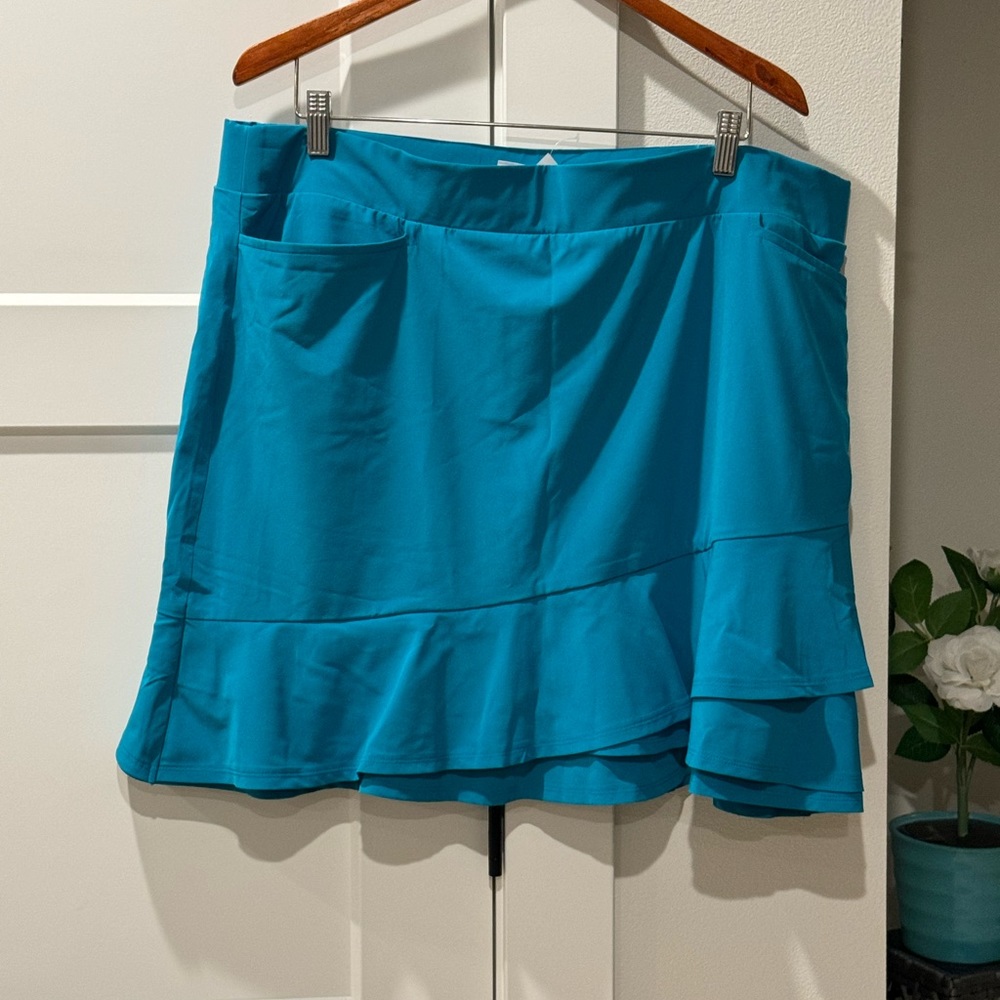 Chico’s Zenergy Layered Skort Blue 3.5